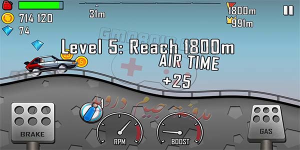 تنزيل لعبه Hill Climb Racing مهكرة 2023 احدث اصدار