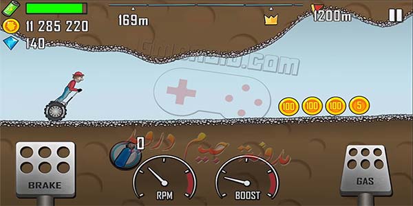 تنزيل لعبه Hill Climb Racing مهكرة 2023 احدث اصدار