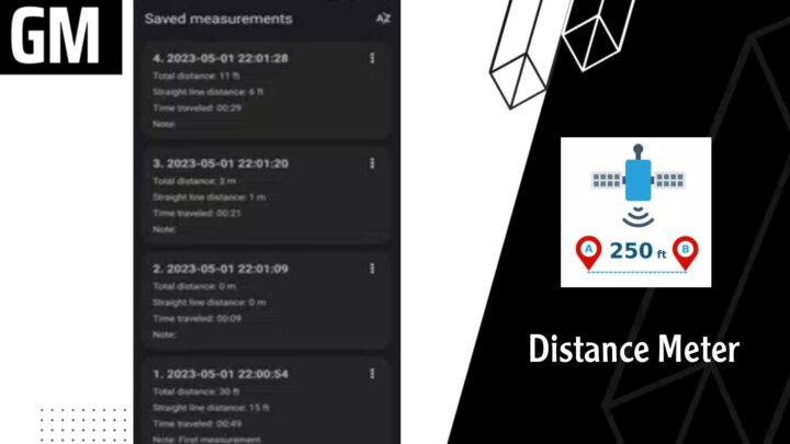 تحميل برنامج قياس المسافات بالمتر Distance Meter apk للاندرويد والايفون مجانا اخر اصدار 2023