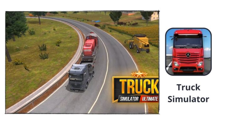 تحميل لعبة محاكي الشاحنات الدول العربية للاندرويد مهكرة Truck Simulator من ميديا فاير اخر اصدار