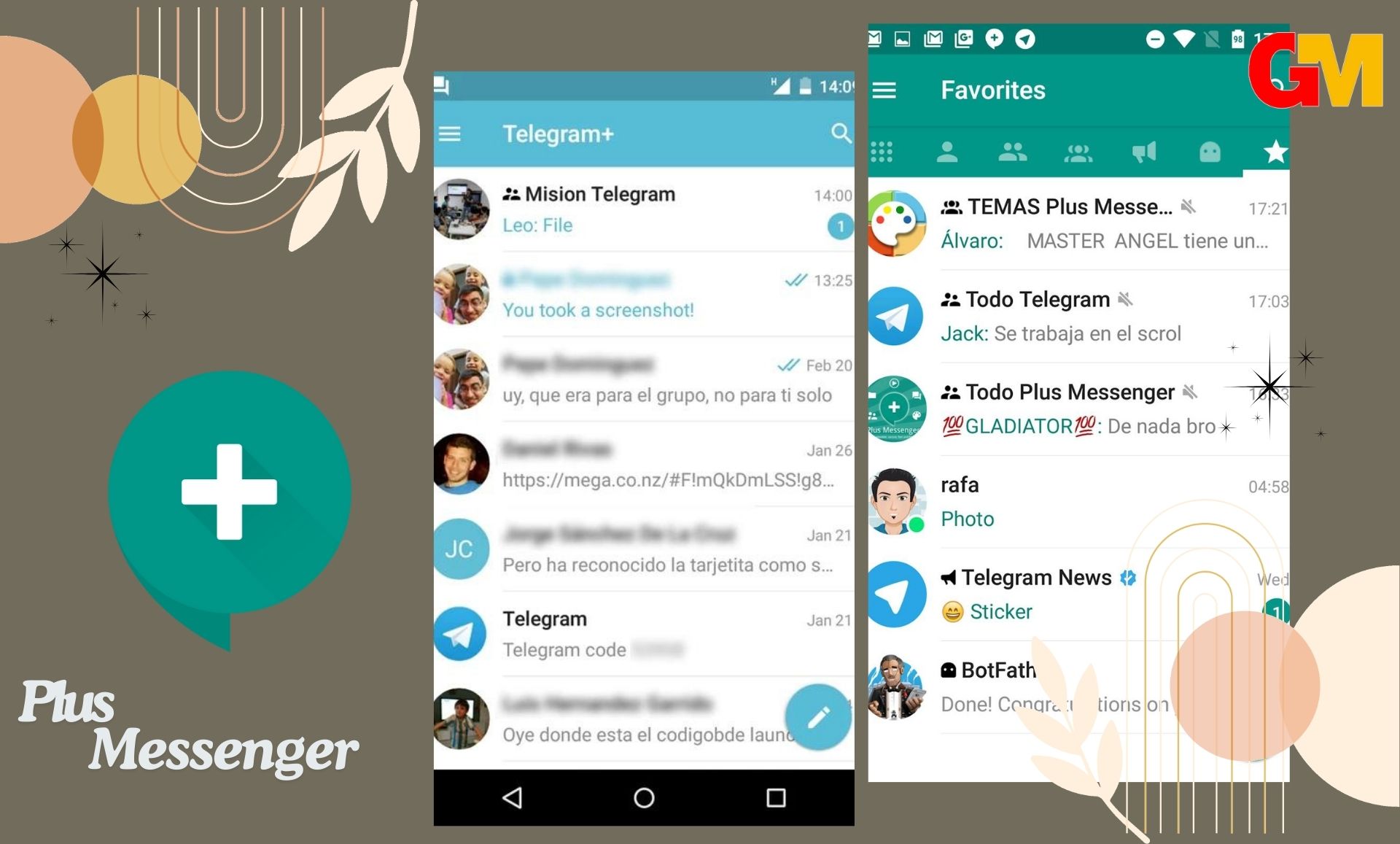 تحميل تطبيق Plus Messenger APK مهكر اخر اصدار مجانا