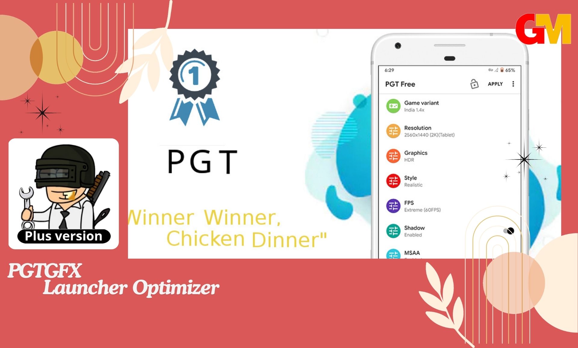 تحميل تطبيق PGT Pro GFX & Optimizer مهكر APK اخر اصدار مجانا