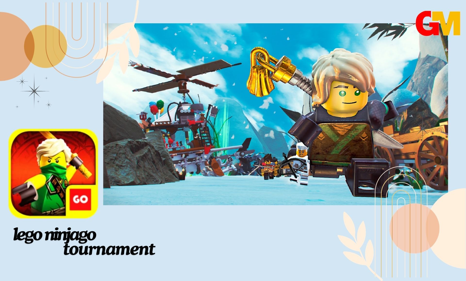 تحميل لعبة lego ninjago tournament مهكرة للاندرويد اخر اصدار مجانا