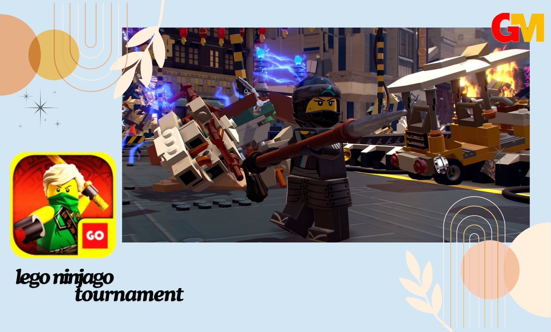 تحميل لعبة lego ninjago tournament مهكرة للاندرويد اخر اصدار مجانا